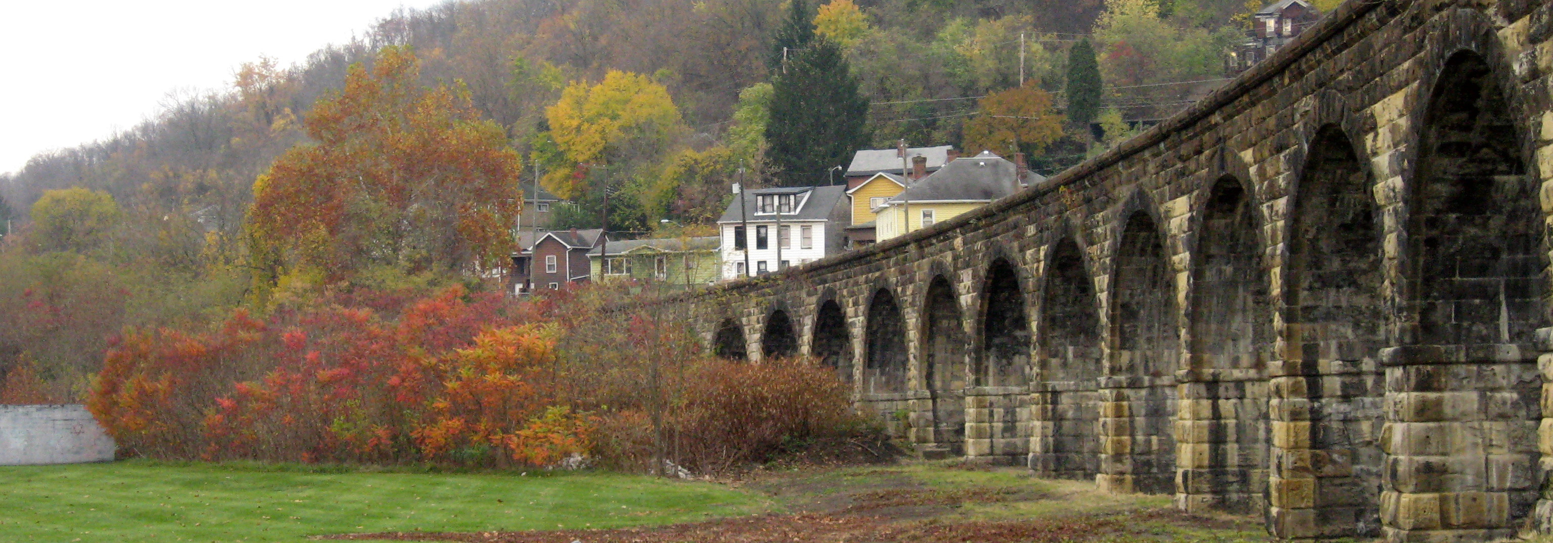 Great Stone Viaduct, Bellaire Ohio